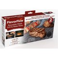 Novel Brands Flavor Flow Reusable Mesh Grill and Bake Mats FLF-MC6